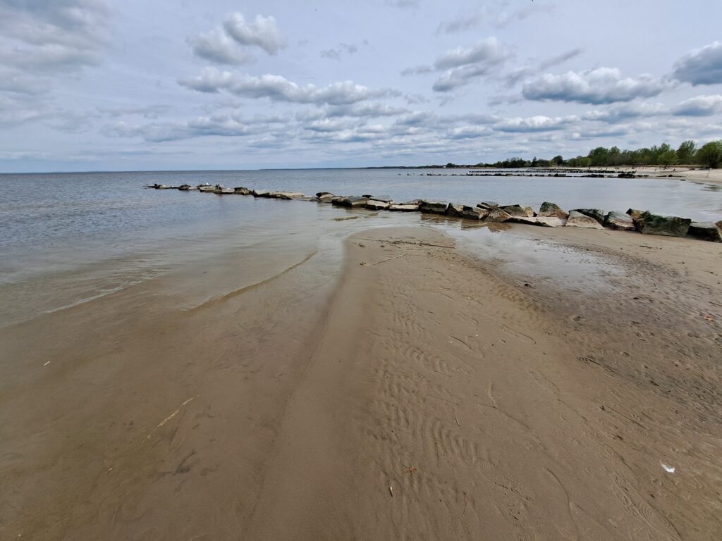 Das Stettiner Haff vor der "Haustür" von Ueckermünde wird von Freizeitsportlern gern genutzt. Flächenmäßig ist es etwas größer als Berlin. Foto: © Ines Patro
